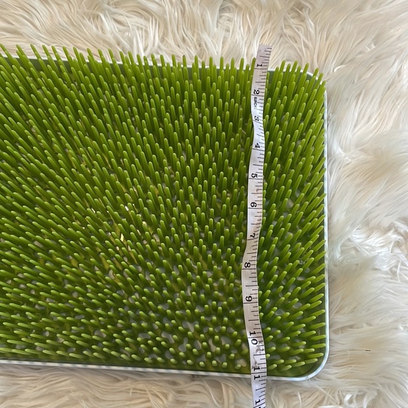 Boon baby counter top green baby bottle dryer grass stand drying rack lawn green - Picture 9 of 17